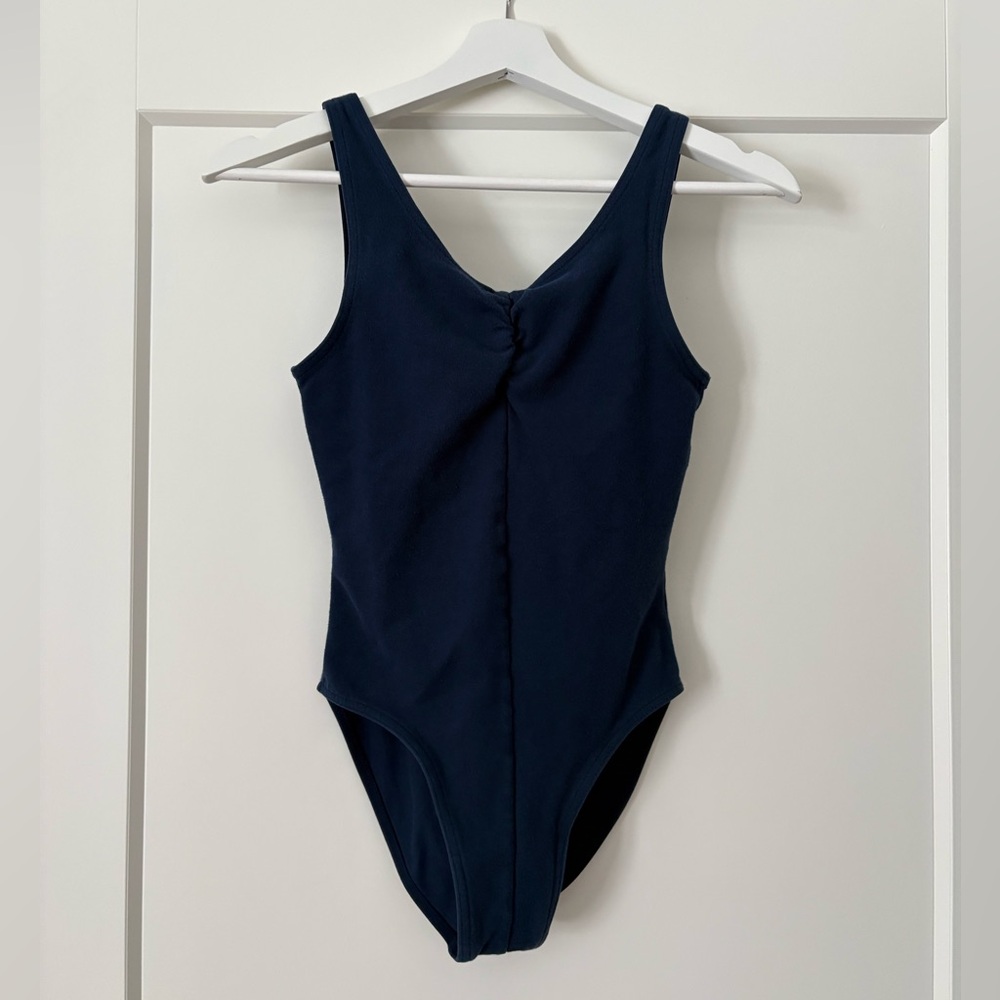 Mondor Navy Blue Leotard for Dance, Gymnastics, or Exercise
